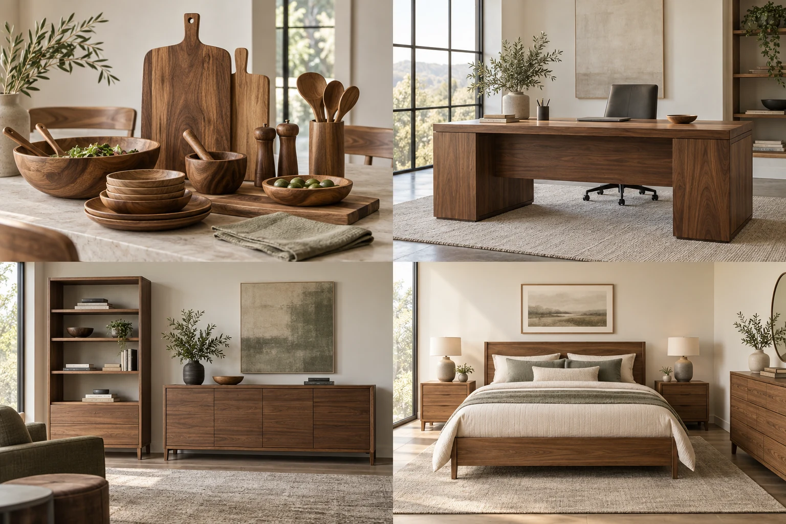 Ptenhetga wooden home and office collection